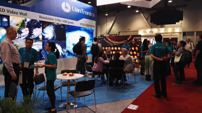 97622娱乐电子游戏光电盛装亮相2016美国Infocomm